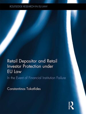 cover image of Retail Depositor and Retail Investor Protection under EU Law